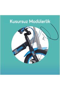 SmarTrike Xtend 3'ü 1 Arada Büyüyen Çocuk Bisikleti, 3-7 Yaş için Dengeden Pedala Eğitim Bisikleti - Blue - 8