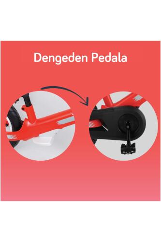 SmarTrike Xtend 3'ü 1 Arada Büyüyen Çocuk Bisikleti, 3-7 Yaş için Dengeden Pedala Eğitim Bisikleti - Red - 8