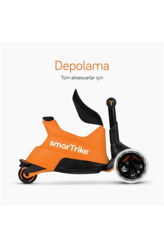 SmarTrike Xtend Büyüyebilen Ride On Scooter (1 - 12 Yaş) - Orange - 4