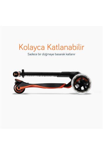 SmarTrike Xtend Büyüyebilen Ride On Scooter (1 - 12 Yaş) - Orange - 7