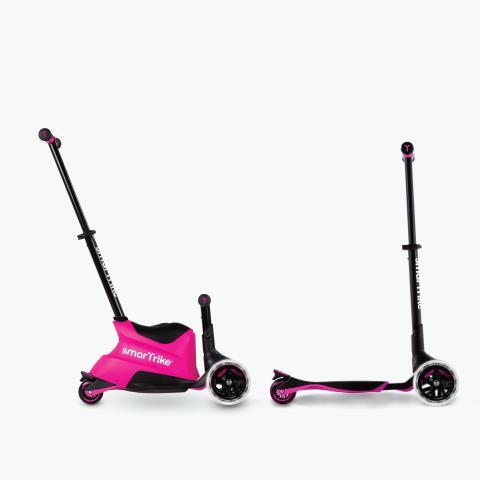 SmarTrike Xtend Büyüyebilen Ride On Scooter (1 - 12 Yaş) - Pink - 1