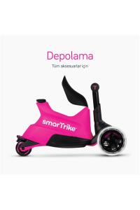 SmarTrike Xtend Büyüyebilen Ride On Scooter (1 - 12 Yaş) - Pink - 4