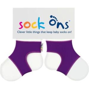 Sock Ons Bebek Çorap Tutucu - Mor - 2
