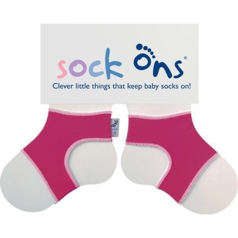 Sock Ons Bebek Çorap Tutucu - Koyu Pembe - 1